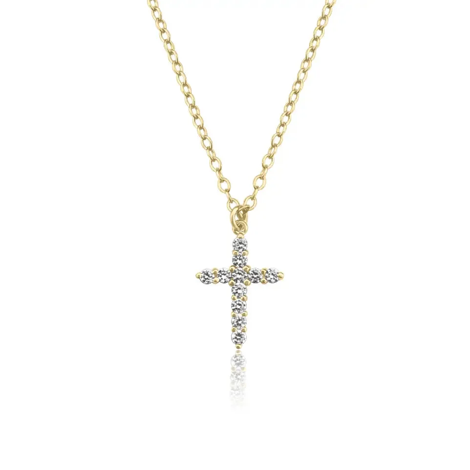 14k Gold Fill Cross Necklace