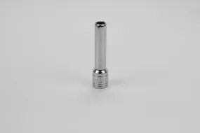 5.5 mm 1/4" Drive 12 Point Metric Deep Chrome Socket