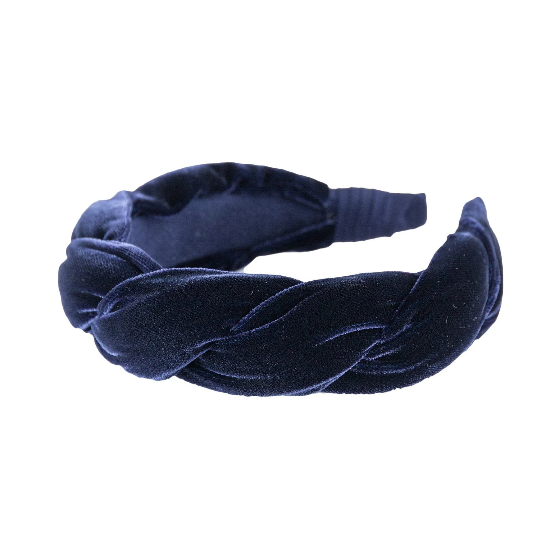 Anna Fashion Headband, Velvet, Twist 1.5" Wide