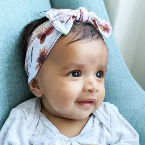 Baby Wisp Patterned Nylon Bow Headbands