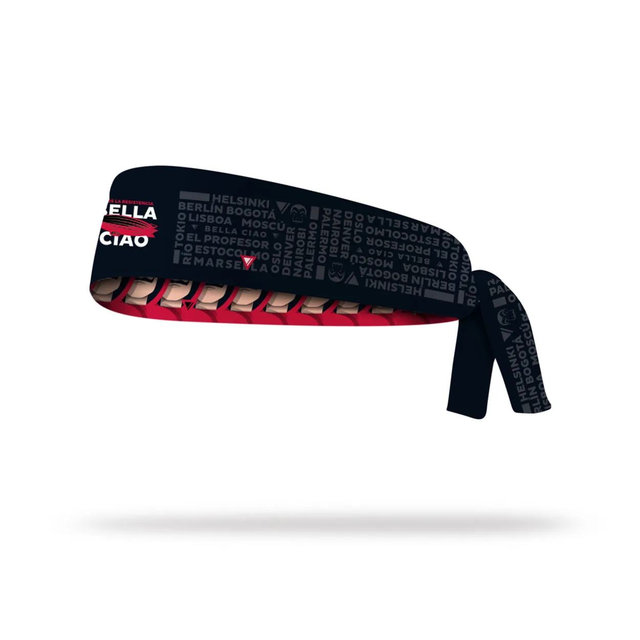 BELLA CIAO · TIE HEADBAND [REVERSIBLE]