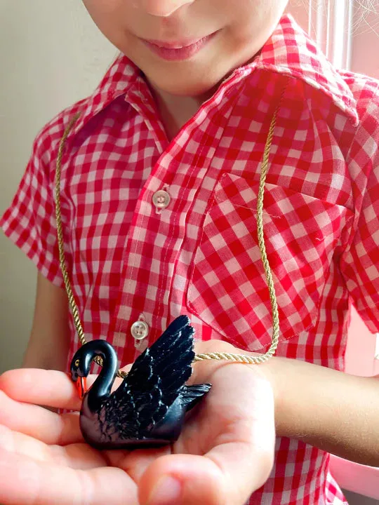 Black Swan Necklace