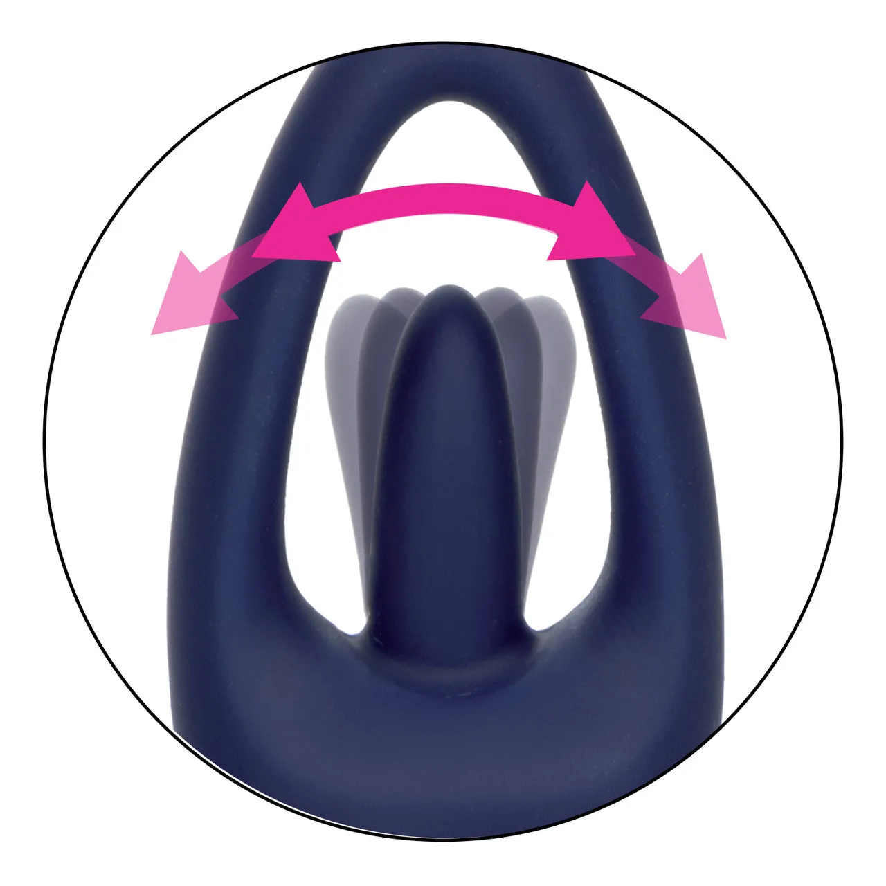 Chic Jasmine Silicone Rechargeable Clitoral Stimulator