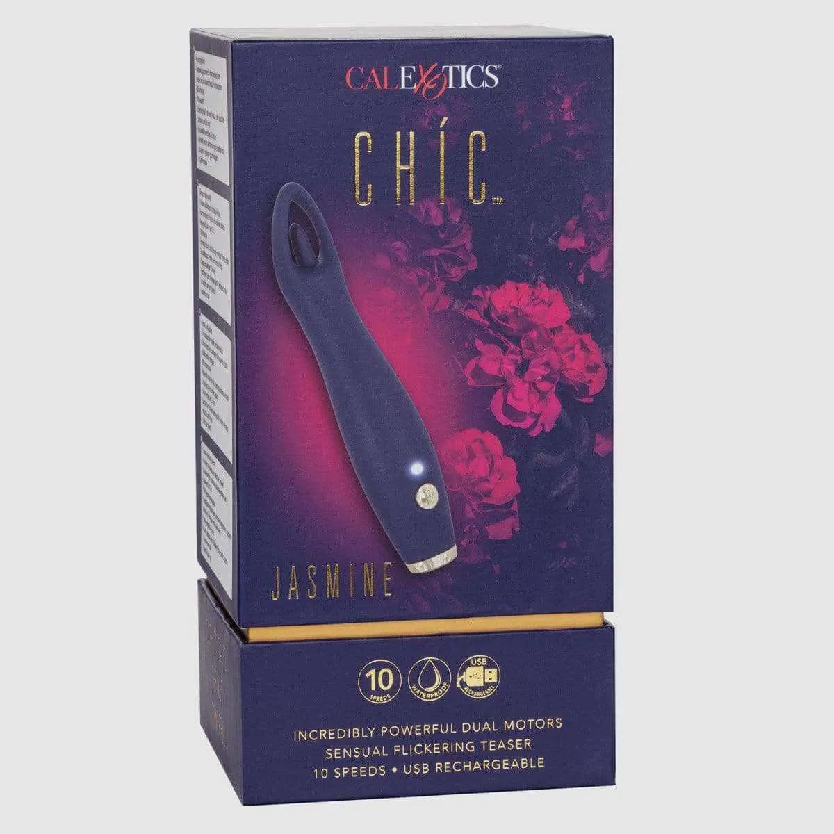 Chic Jasmine Silicone Rechargeable Clitoral Stimulator