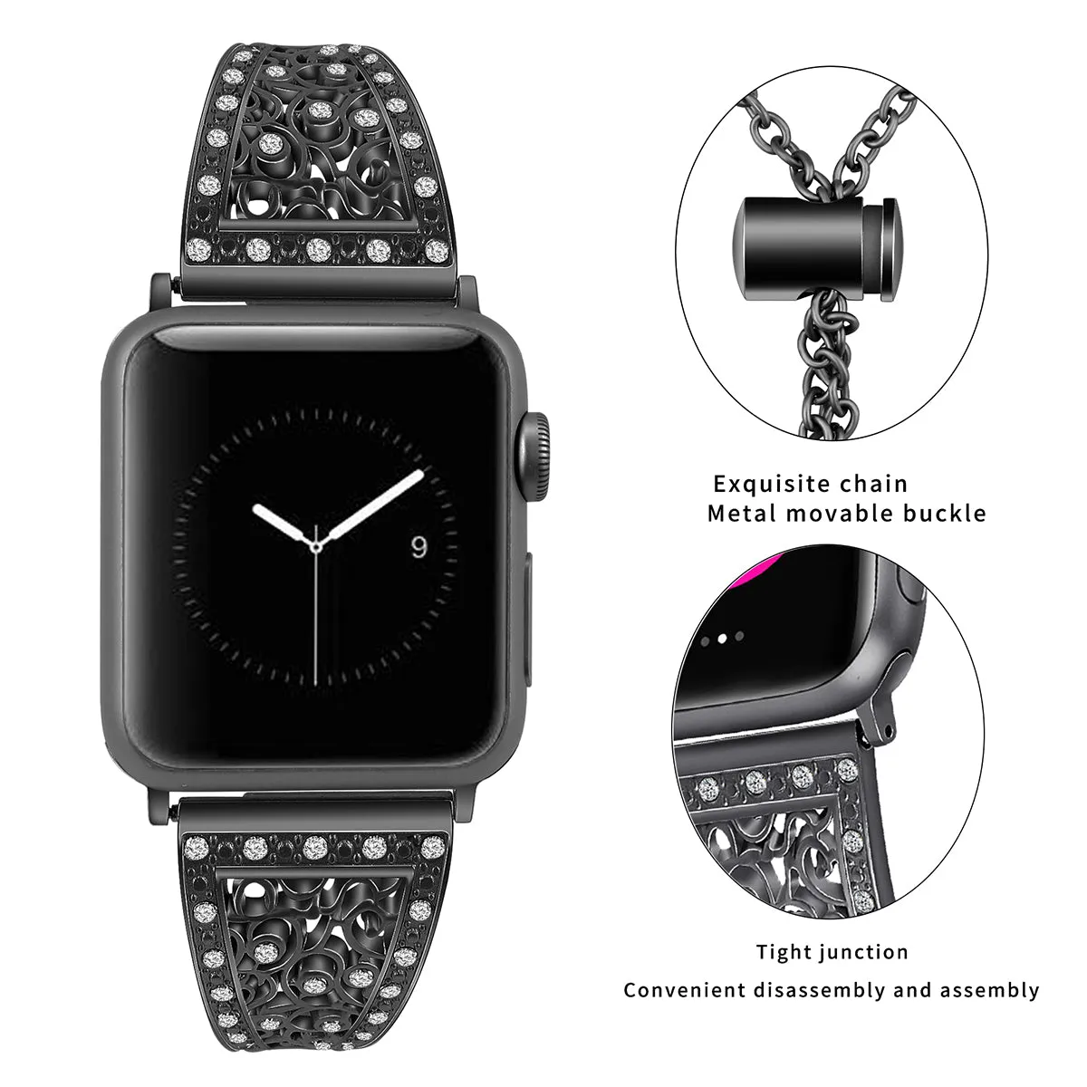 Cuff Bangle Design Bracelet Band for Apple Watch