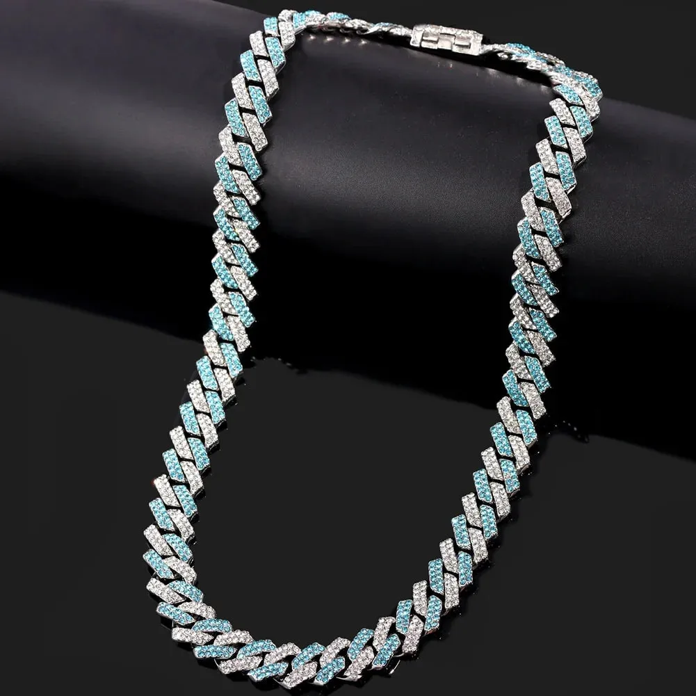 Diamond Coated Necklace HipHop Men Jewelry