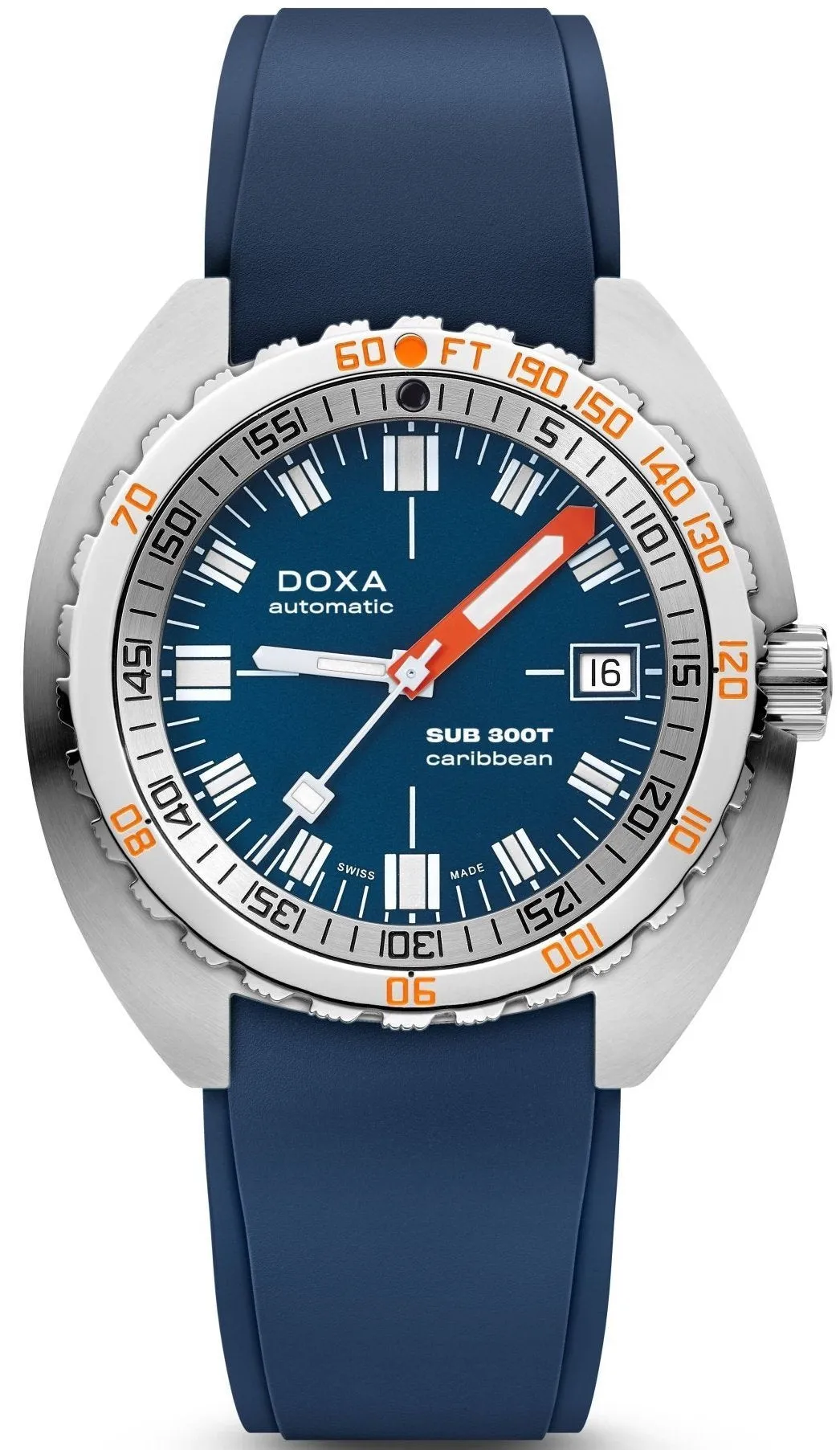 DOX Watch SUB 3T Caribbean Rubber