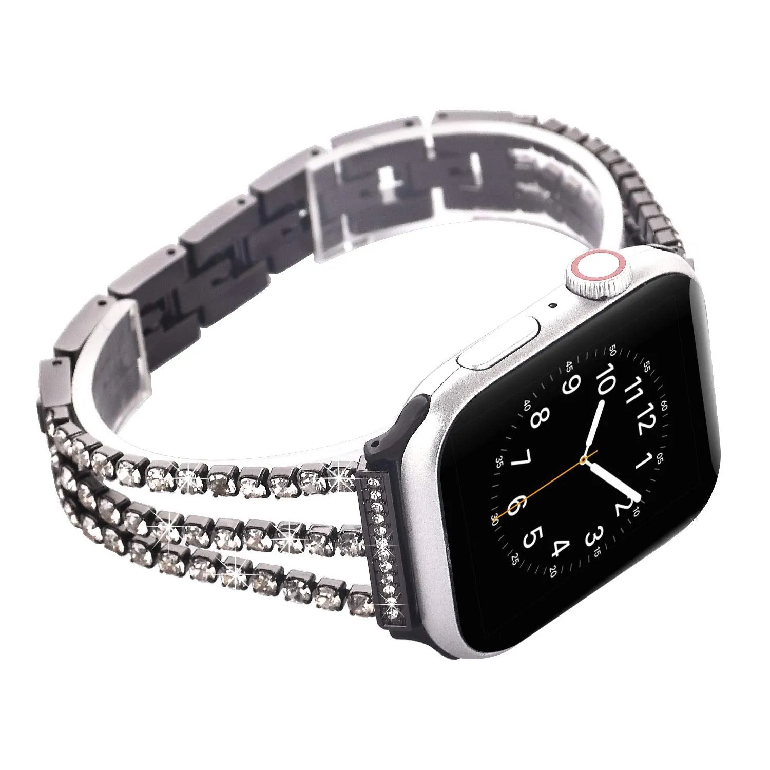 Dressy Bling Band for Apple Watch 38/40/41mm & 42/44/45mm Link Bracelet