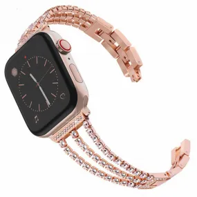 Dressy Bling Band for Apple Watch 38/40/41mm & 42/44/45mm Link Bracelet