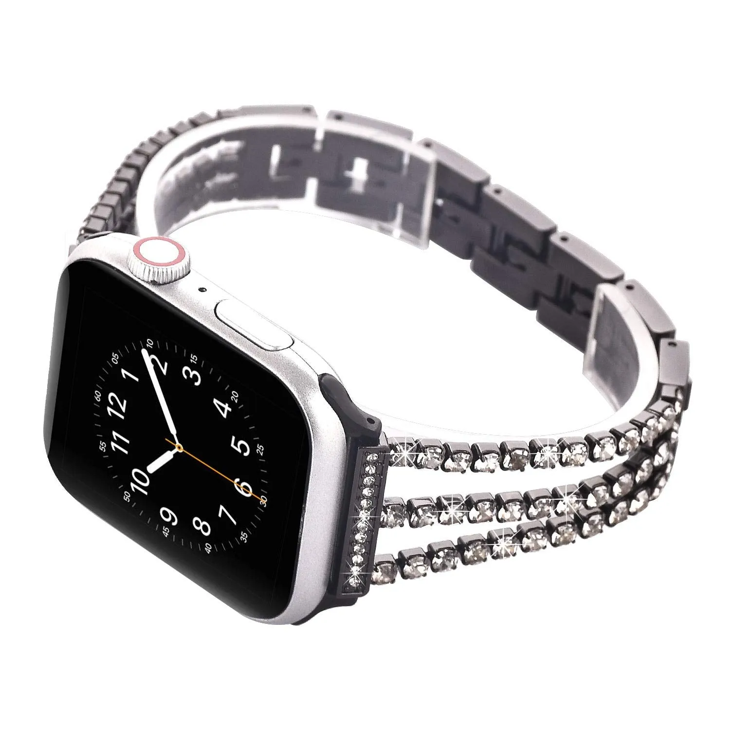 Dressy Bling Band for Apple Watch 38/40/41mm & 42/44/45mm Link Bracelet