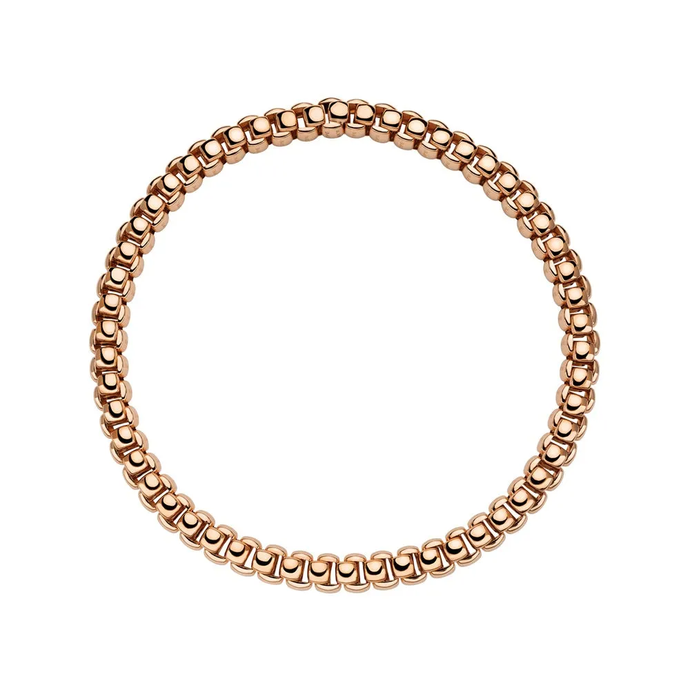 FP Luna 18ct Rose Gold Flexible Necklace