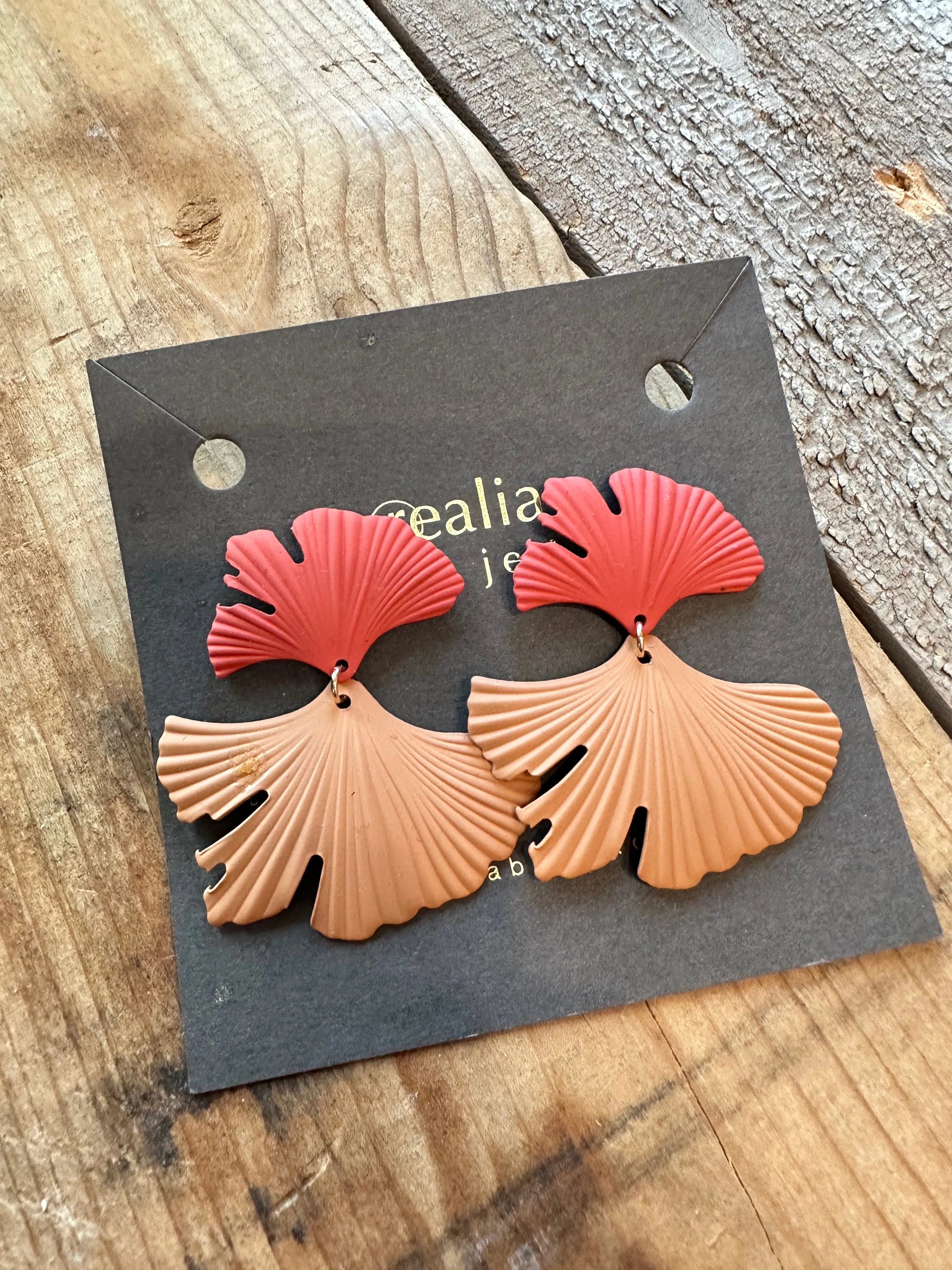 JEN Fan Coral Earring