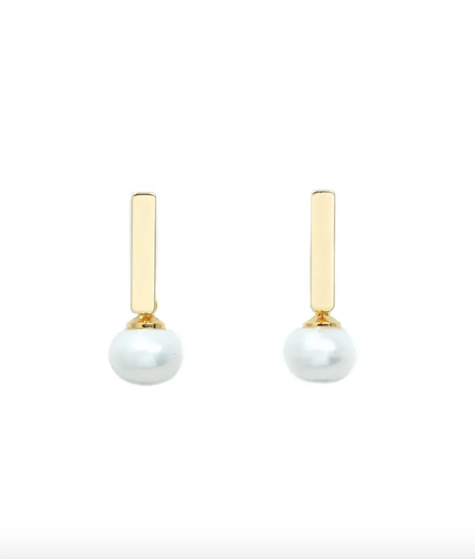 Jen Pearl Drop Earring