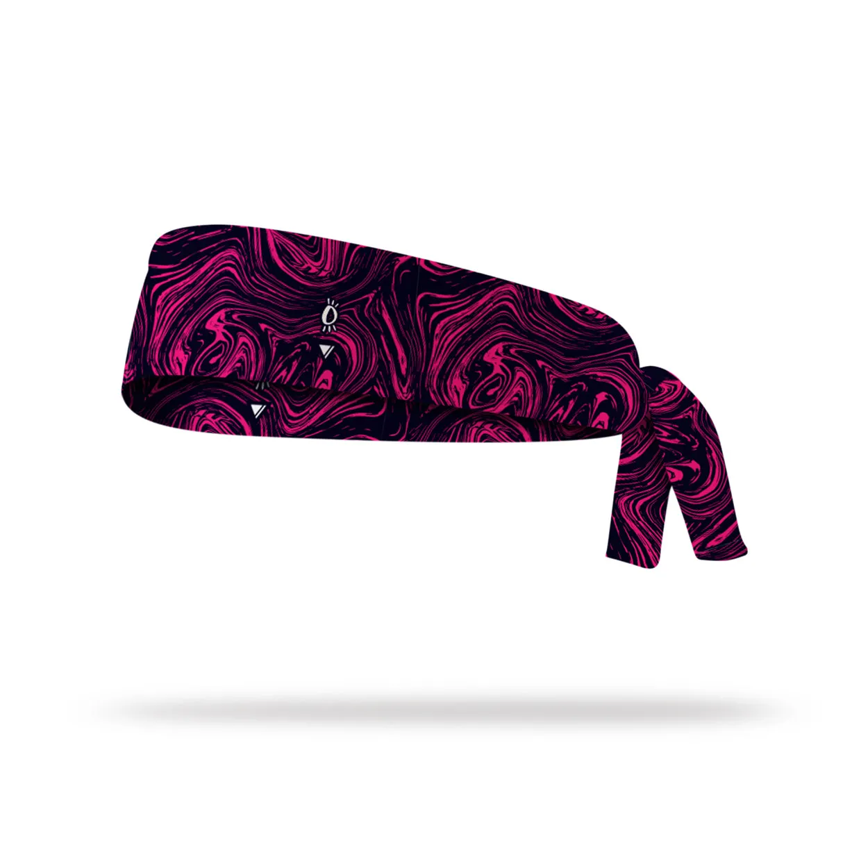 [LITHE x HALO] PINK SWIRL · TIE HEADBAND