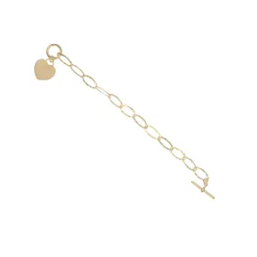 Mirror Heart Gold bracelet