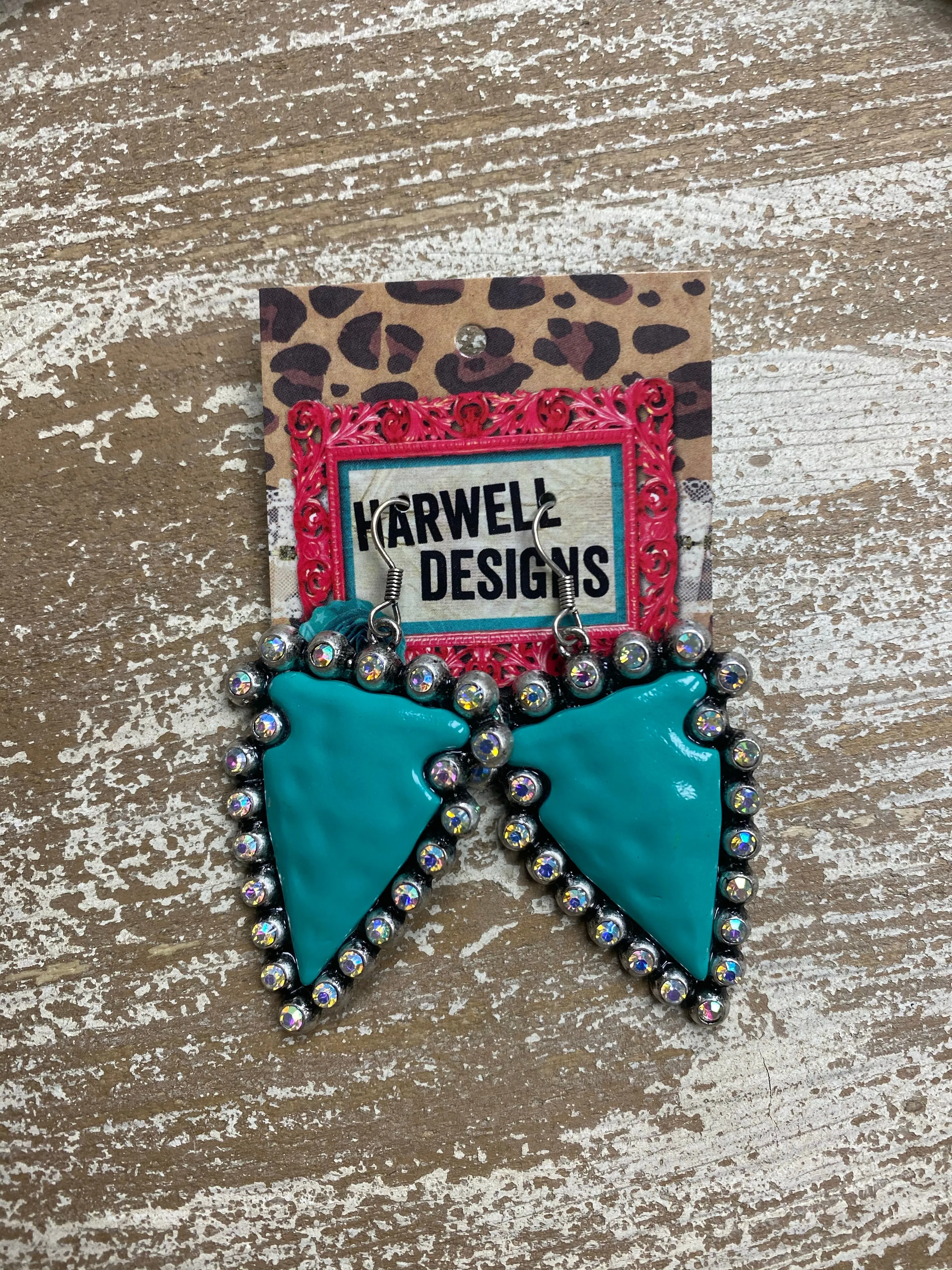 Misc Teal Earrings