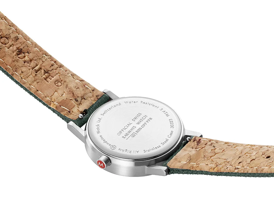 MOND Watch Classic Park Green Textile