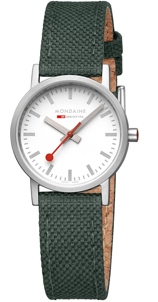 MOND Watch Classic Park Green Textile