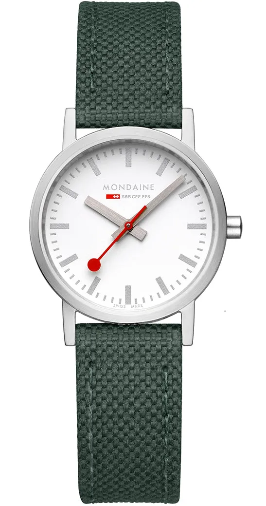 MOND Watch Classic Park Green Textile