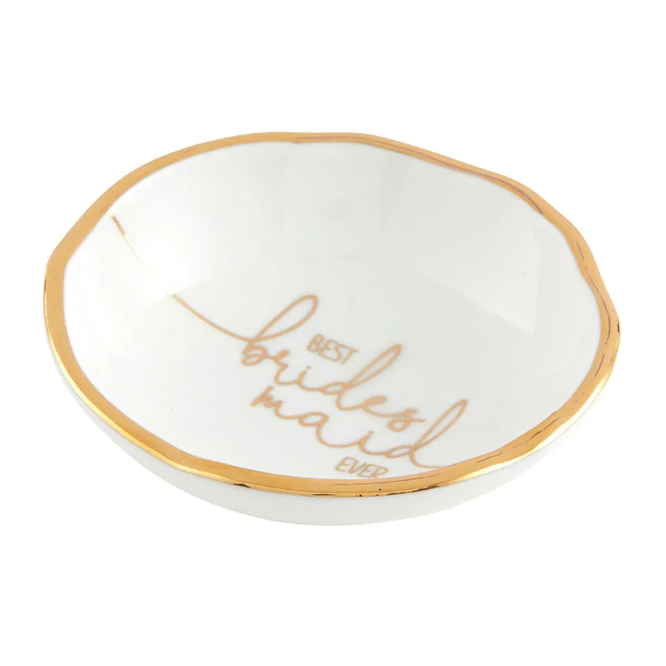 "Bridesmaid" Jewelry Dish