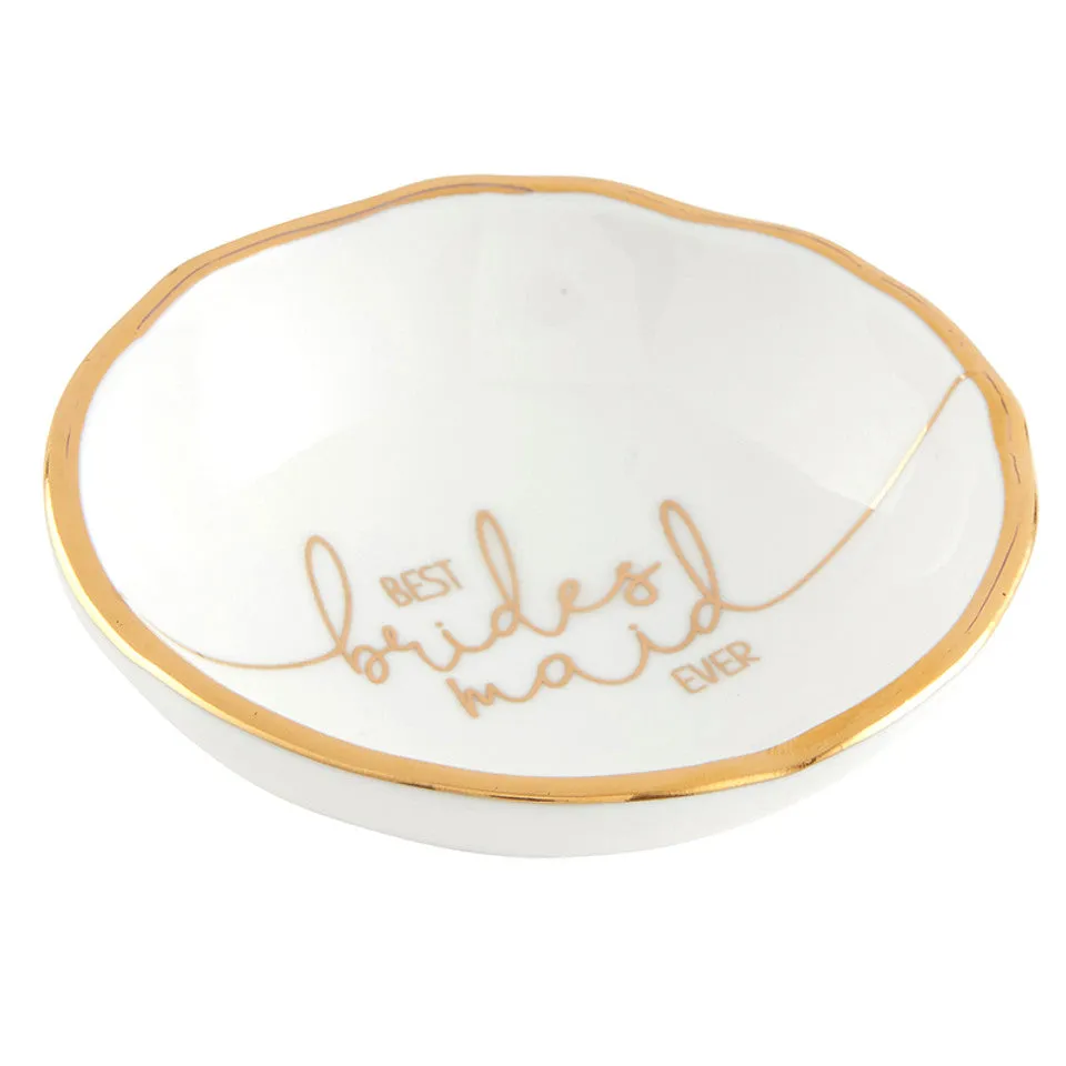 "Bridesmaid" Jewelry Dish