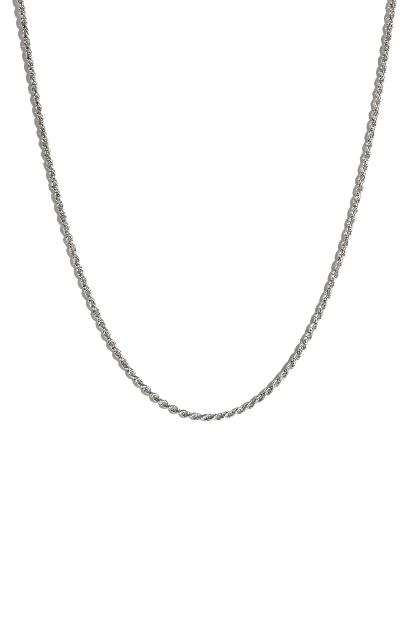 Rope Chain in Silver