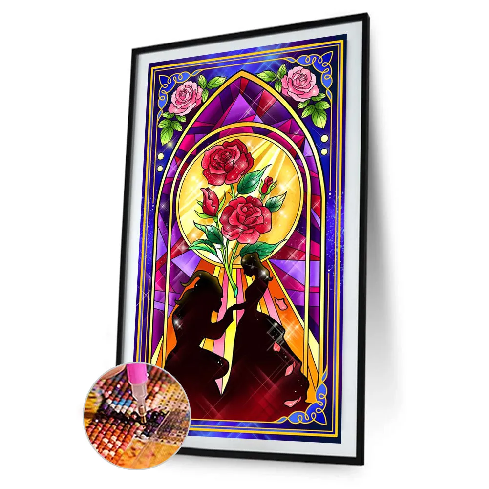 Rose Love - Full Round Diamond Painting(70*40cm)