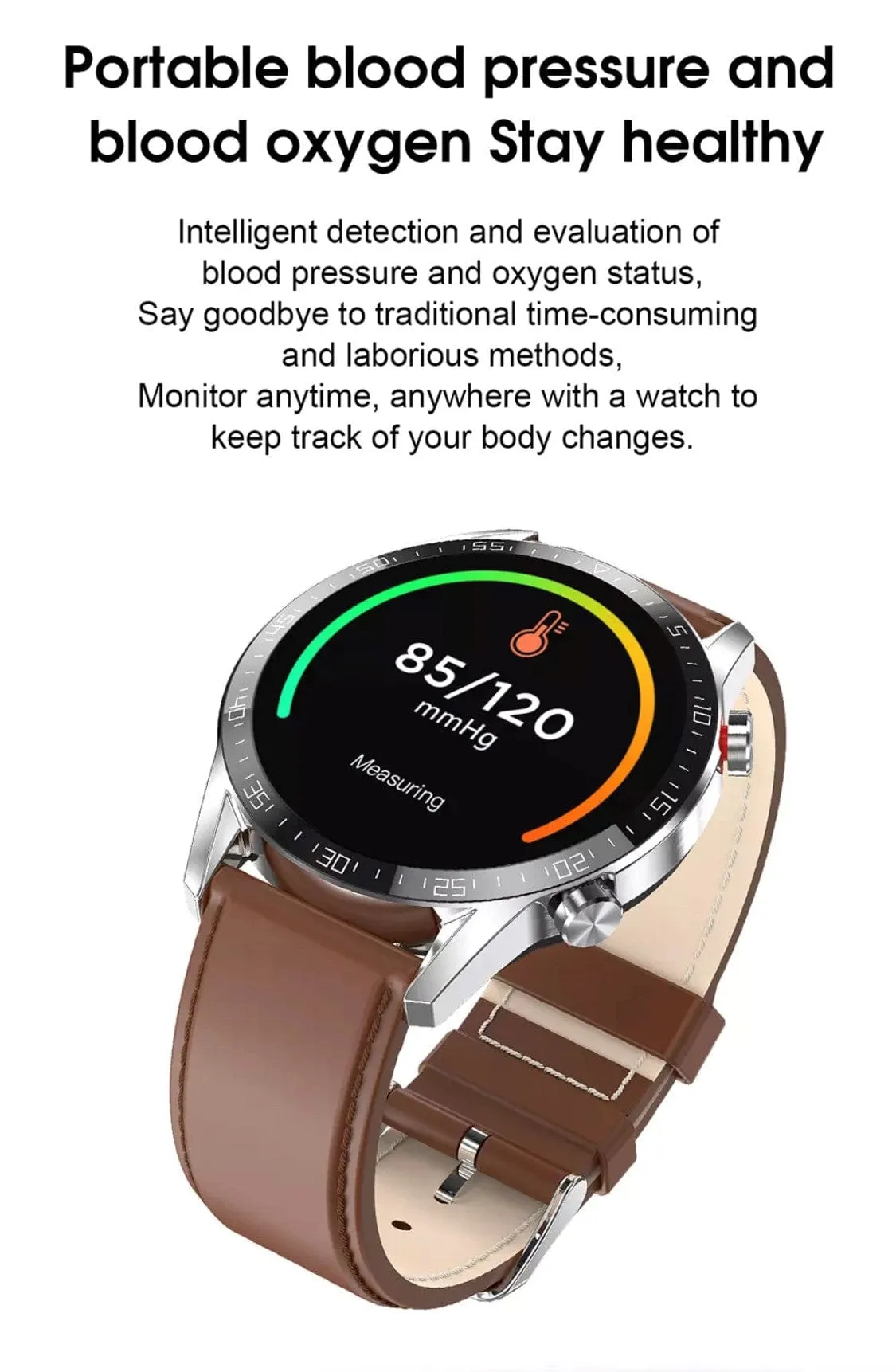 Smartoby L13 High End Smart Watch Silver-- Extra Straps Availible