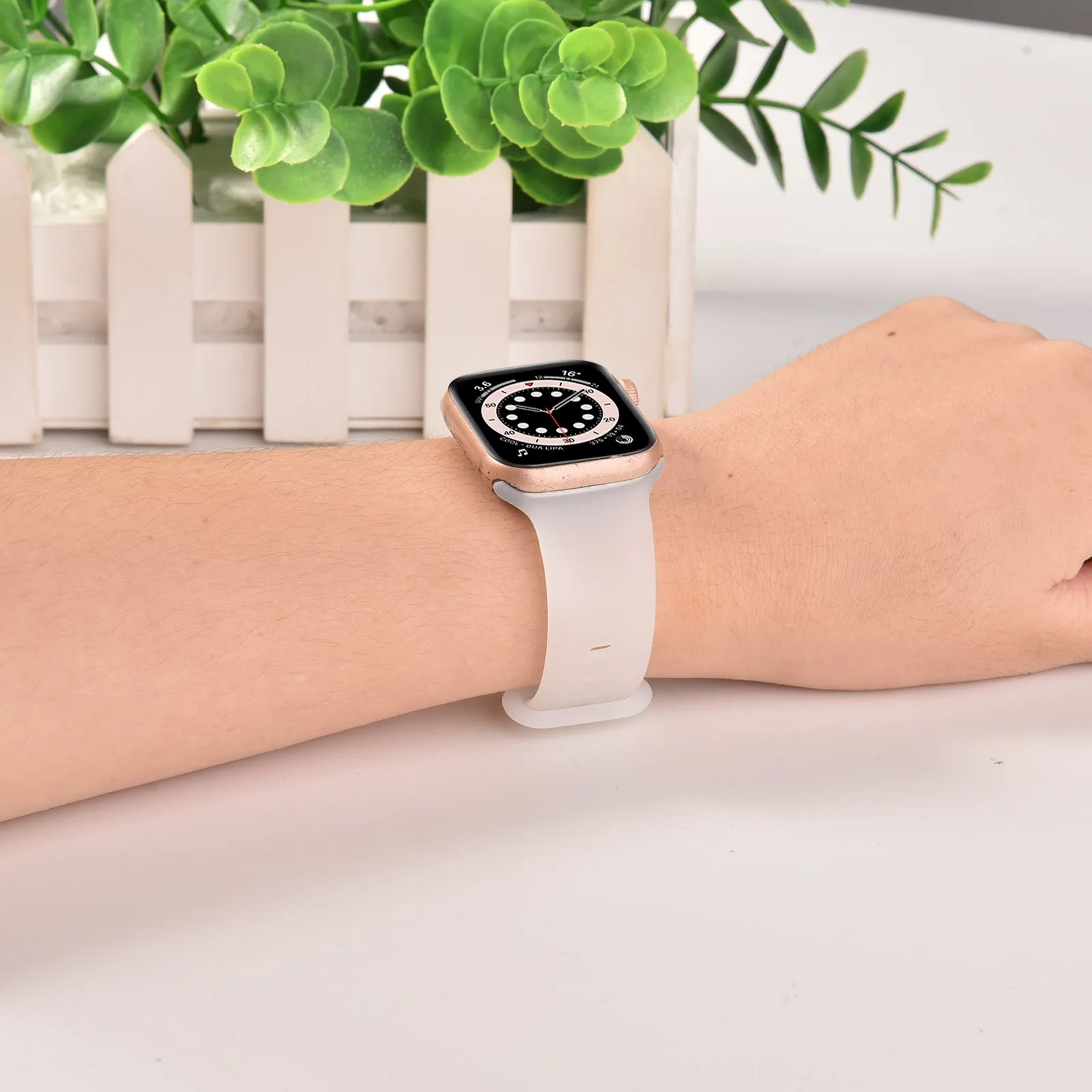 Soft Silicone Glow in the Dark Band for Apple Watch