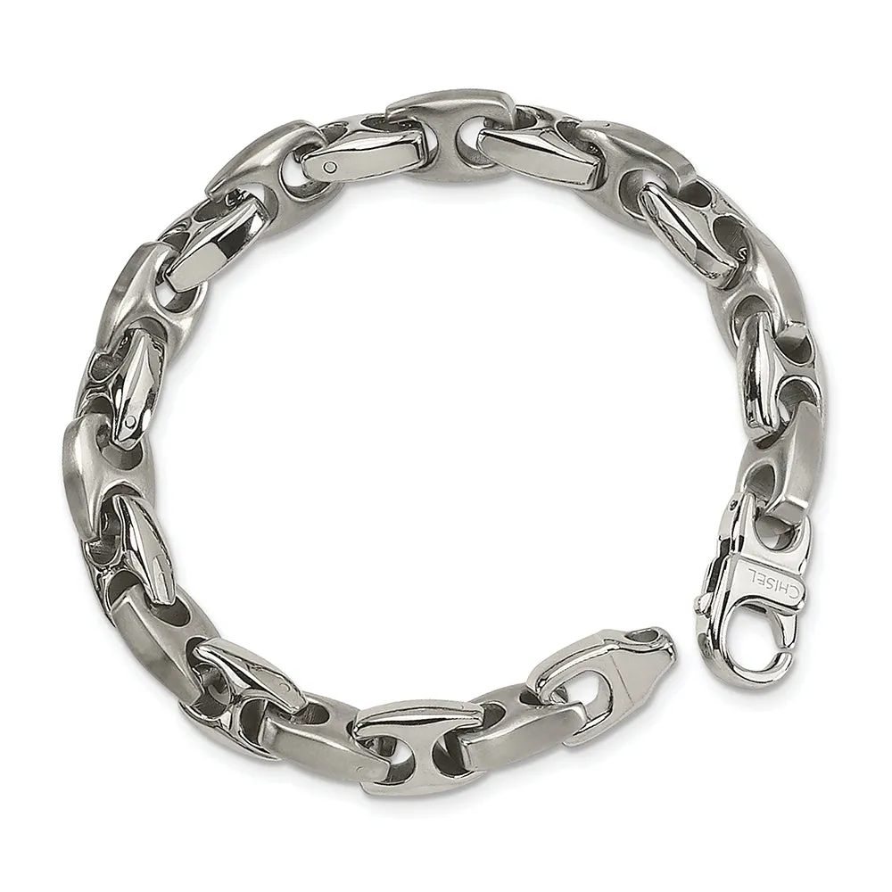 Stainless Steel Brushed & Polished Bracelet