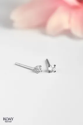 Tiny Zircon Earring