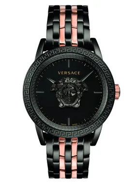 Versace PALAZZO EMPIRE 43mm Black/Gold Men's Watch VERD00618